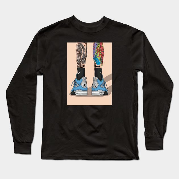 my foot Long Sleeve T-Shirt by rajibdeje@gmail.com